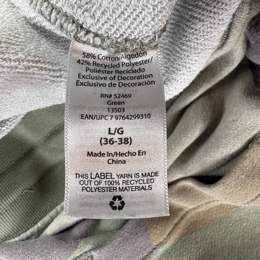 No Boundaries Mens Camo Joggers Green Tan Purple L 36-38 13503 Camouflage Pants - Picture 5 of 6